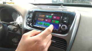 Fiat doblo android ekran multimedya navigasyon tey