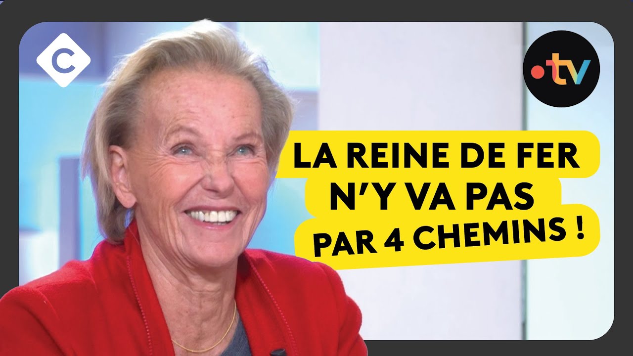 Christine Ockrent, une des premières femmes à la tête d’un JT