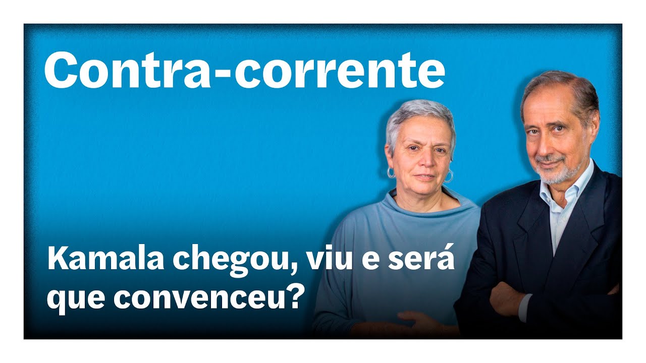 Kamala chegou, viu e será que convenceu? | Contra-Corrente em direto