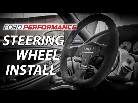 Ford Performance Steering Wheel Install | 1994-2004 Mustang