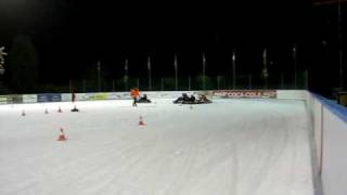 preview picture of video 'Ice kart 2008'