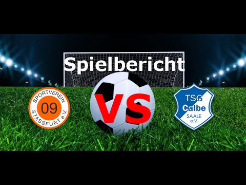 Spielbericht SV 09 Stassfurt - TSG Calbe