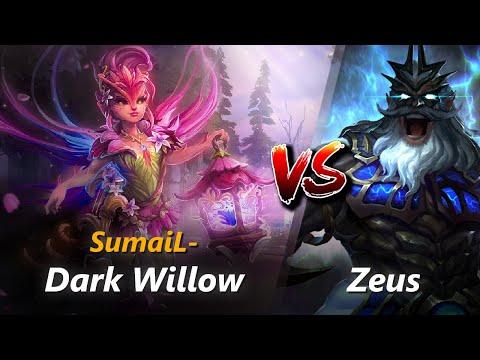 How to Dark Willow mid vs Zeus (feat. SumaiL-) | First 10 minutes