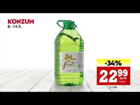 Konzum tjedna akcija od 08.-14.09.2016.