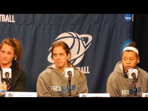 @FGCU_WBB NCAA Tournament Pre-Practice Press Conference