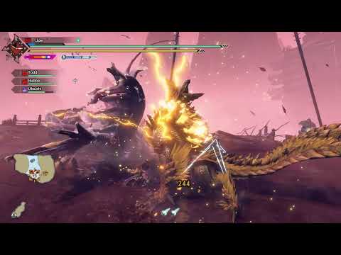 apex zinogre fights amatsu