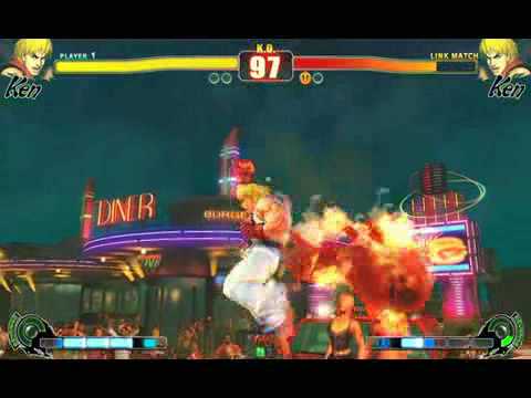 Arcade Infinity SF4 Teams - Edma & The Ken I Avatars VS ComboFiend Warren  Kai