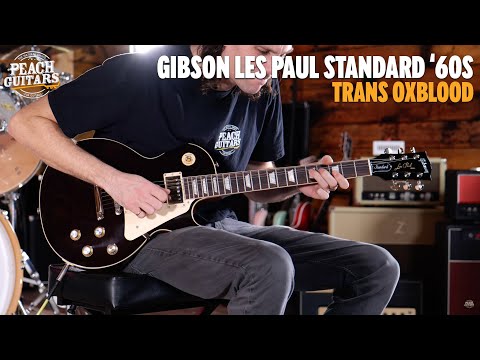 No Talking...Just Tones | Gibson Les Paul Standard '60s - Trans Oxblood *U.K. Exclusive*
