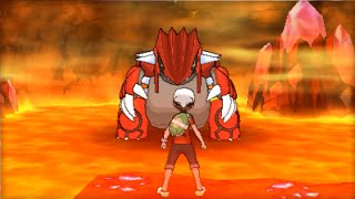 Pokemon Omega Ruby/Alpha Sapphire - Catching Groudon With 2 Pokéball (HQ)