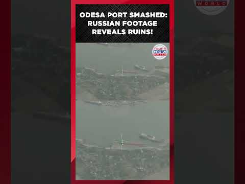 Odesa Port Under Fire: Russian Missile Strike Leaves Merchant Ships Ablaze in New Video Footage