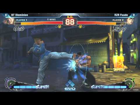 [EVO 2012 SSFIV AE Top 32] BT Dieminion (Guile) vs RZR Fuudo (Fei Long)