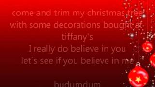 Glee - Santa baby - lyrics