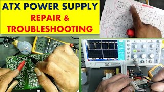#189 How to repair Computer Power Supply /ATX with AT2005 SMPS PWM IC