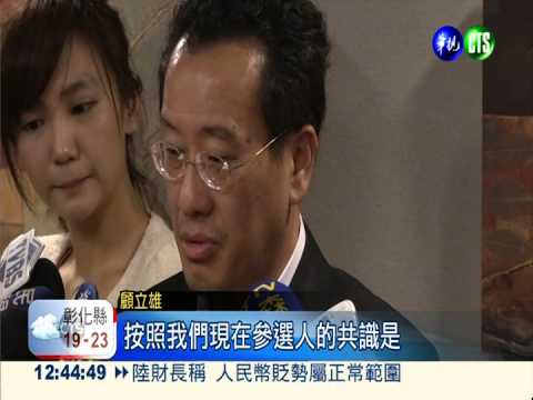 綠北市長整合 顧立雄出面說明