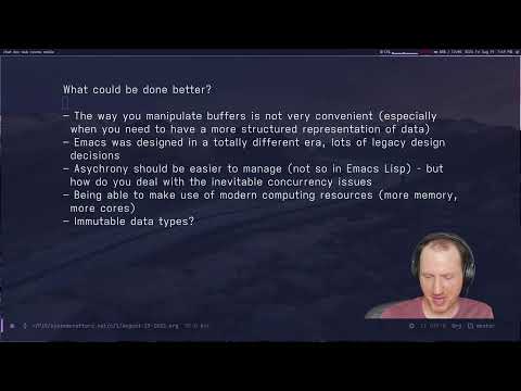 Distilling the Essence of Emacs - System Crafters Live!