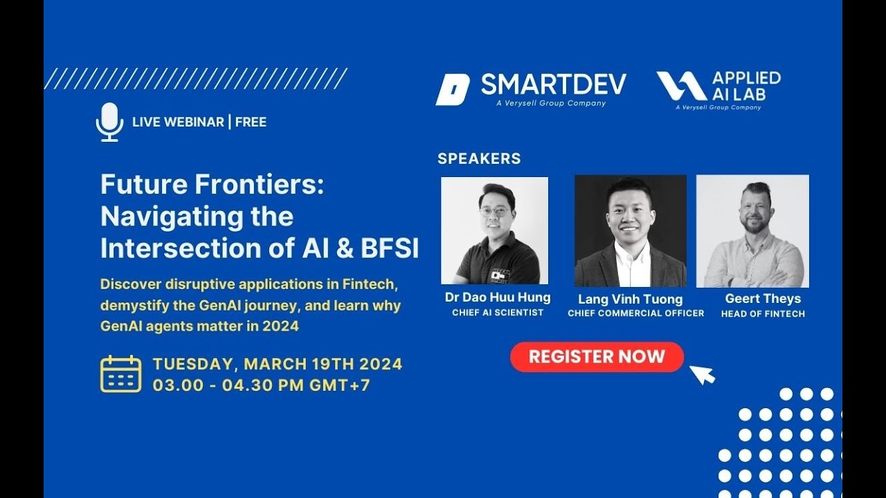 Future Frontiers: Navigating the Intersection of AI & BFSI - Webinar Recap