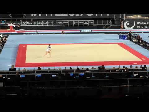 Giulia Steingruber FX qualifications Montréal 2017