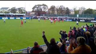 preview picture of video 'Guiseley AFC first goal vs Redditch United in the FA Cup Final Qualifying Round'