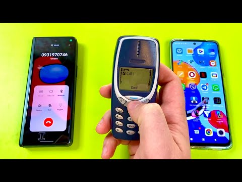Legend NOKIA 3310 vs Xiaomi Redmi vs Samsung Galaxy Z Fold 3 Incoming call & outgoing call