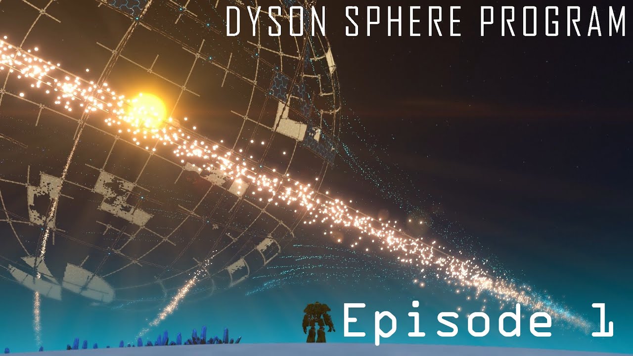 Factorio Player Tries Dyson Sphere Program | DSP Blind Playthrough | Episode 1