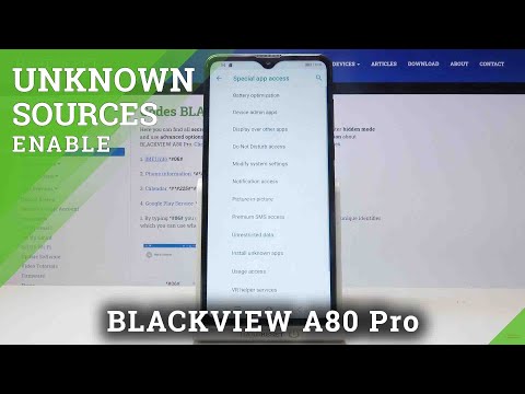 How to Allow Unknown Sources on BLACKVIEW A80 Pro – Unofficial Sources