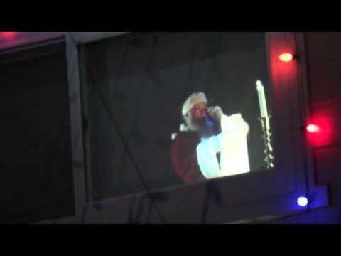 Santa breaks into our house