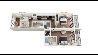 Hilltop House floor plan B4