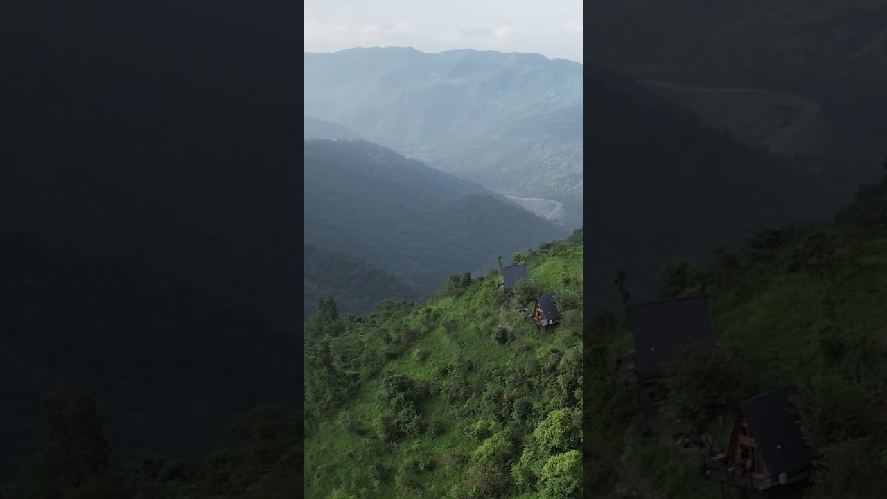 A frame cabins at Naukuchiatal