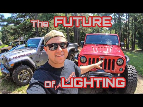 Testing The Most Advanced Jeep Wrangler Headlights Ever Made - J.W Speaker Evo J3