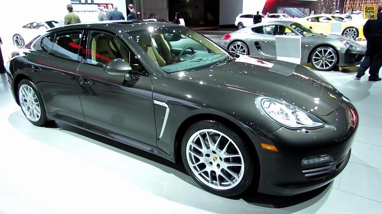 2013 Porsche Panamera 4 Platinum Edition - Exterior and Interior Walkaround - 2013 NY Auto Show