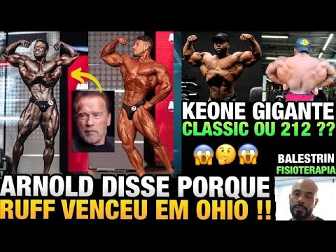 ARNOLD DIZ PORQUE RUFF VENCEU RAMON EM OHIO - KEONE ESTÁ ENORME, OQUE ELE VAI FAZER ? + BALESTRIN