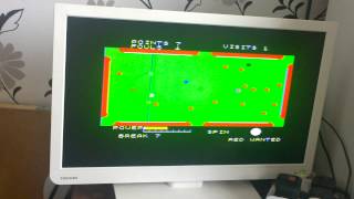 Steve Davis Snooker Sinclair ZX Spectrum