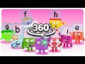 Sprunki Alphablocks A B C D E F G H And I Compilation Incredibox 360 VR