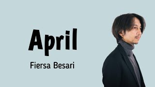 Download lagu Fiersa Besari - April (lyrics) mp3 Download lagu Fiersa Besari - April (lyrics) mp3