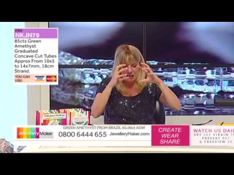 How To Make Wire Work Jewellery - JewelleryMaker LIVE (AM) 21/02/2015