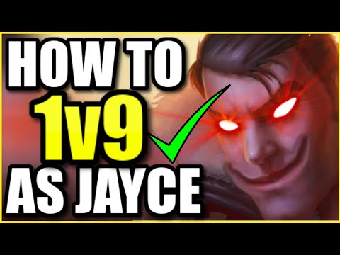 THIS is how you actually 1v9 as JAYCE in SEASON 11...