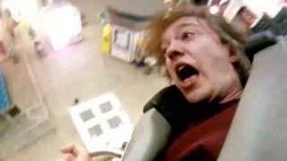 Robocoaster Challenge: Reciting Shakespeare while attached to a giant robot arm