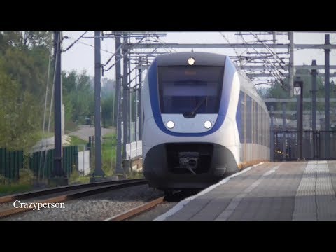 Treinrit Abcoude - Duivendrecht Amsterdam in Sprinter NS SLT