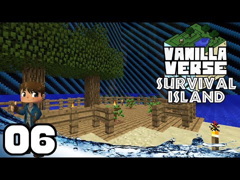 VanillaVerse Survival Island - Ep. 6: Tree Platforms!