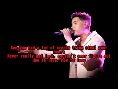 Mark Isaiah - How To Love (The Voice Performance) - Lyrics
