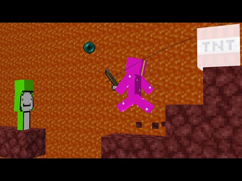 Attempting Dream's TNT Fishing Rod Triple Kill...