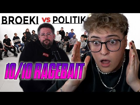 20 vs BROEKI Politik Edition - RAGEBAIT 10/10 😡 | Veni reagiert auf @Broeki