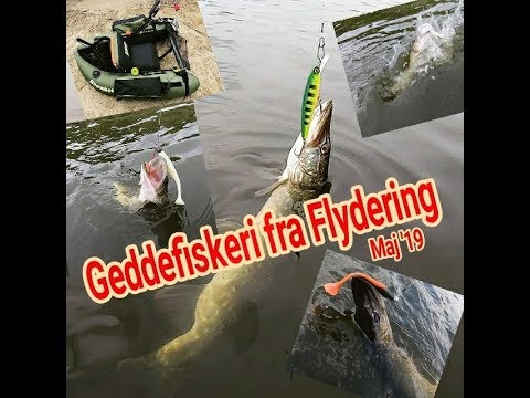 Gedde Fiskeri fra Flydering 8 maj 2K19