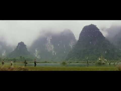 GIANT BUFFALO scene - kong - skull island (2017) movie clip HD