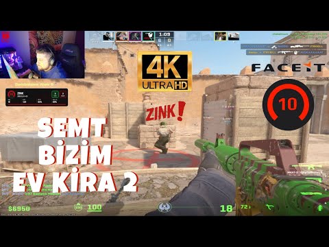 CS2 - Faceit +2000 ELO | SEMT BİZİM EV KİRA 2 ! de_dust2 (CS2 Gameplay)