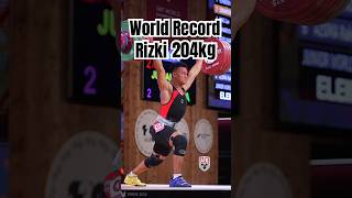 Download lagu Rizki Juniansyah (79kg Indonesia 🇮🇩) 204kg / 450lbs C&J World Record 2025 World Weightlifting mp3