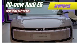 🚘 2025 Audi E5 Sportback | Starts at $33,000– First Look & Review! #AudiE5