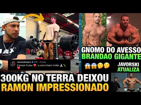 RAMON SE ASSUSTA COM 300KG NO TERRA DO CAPIAL + GNOMO E BRANDÃO SHAPES ATUAIS