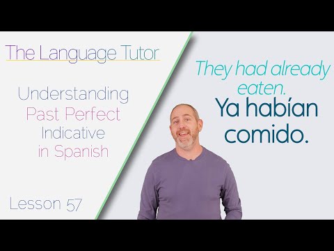 Understanding Past Perfect Indicative Tense in Spanish | The Language Tutor *Lesson 57*