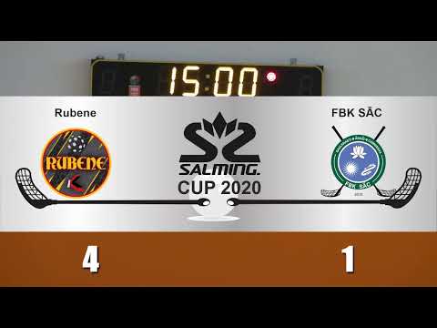 SALMING CUP 2020  Rubene 4:1 FBK SĀC